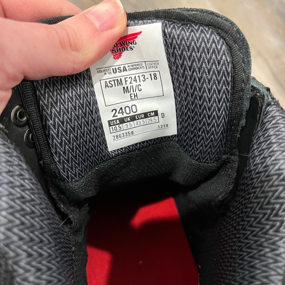 Red Wing Safety Toe Work Boot - Picture 3 of 9